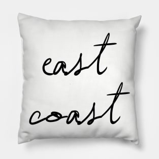 East Coast Cursive Pillow