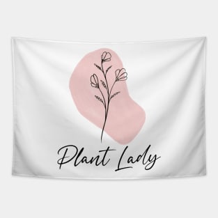 Plant Lady Shirt, Gardening Shirt, Gift for Gardener, Garden Lover, Plant Lover, Earth Day Shirt,Pink Shirt,Gift for plant lady,plant mom Tapestry