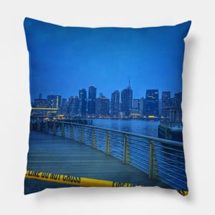 Draw The Line Pillow