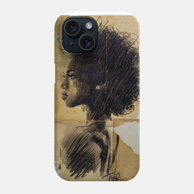 Kat Phone Case by Loui Jover 