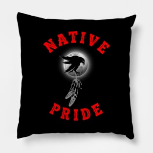 NATIVE PRIDE 16 (RAVEN) Pillow