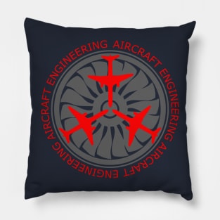 aircraft engineering aerospace mechanics engineer Pillow