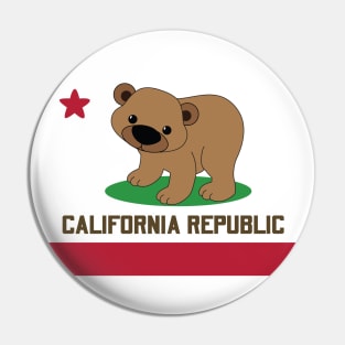 California Flag Pin