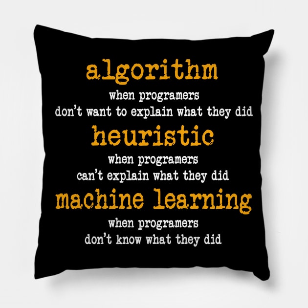 Pillow machine sale learning