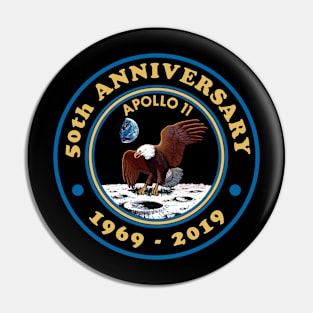 Apollo 11 50th Anniversary Pin