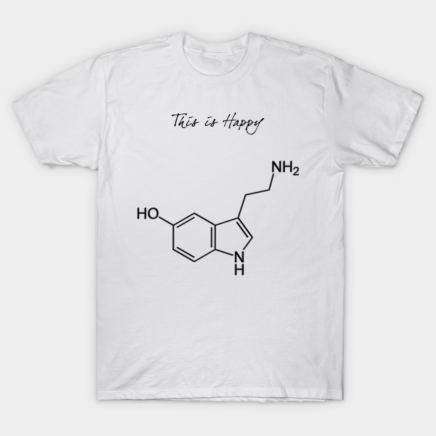Serotonin Molecule T-Shirt Serotonin Molecule T-Shirt