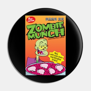 Zombie Munch Cereal Pin