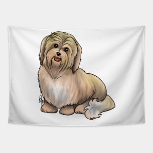 Dog - Havanese Dog - Cream Tapestry