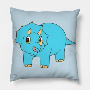 Triceratops Pillow