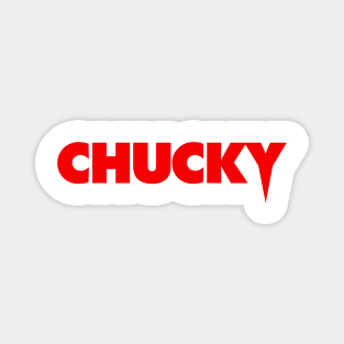 Chucky 2021 Title Block Magnet