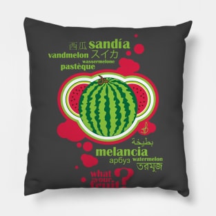 FruitHeads Watermelon Pillow