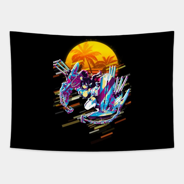 Azur Lane South Dakota Tapestry by DIY Kulon Progo 