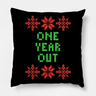 One Year Out - Christmas Edition Pillow