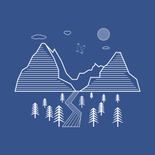 Mountain Scene T-Shirt