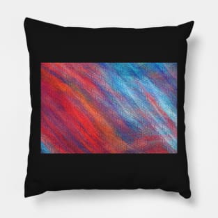 Fractal hexagons Pillow