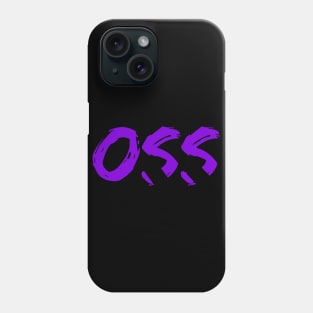 OSS bjj purple belts Phone Case