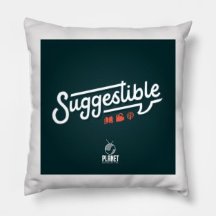 Suggestible Podcast Tee Pillow