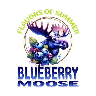 Flavors of Summer: Blueberry Moose T-Shirt