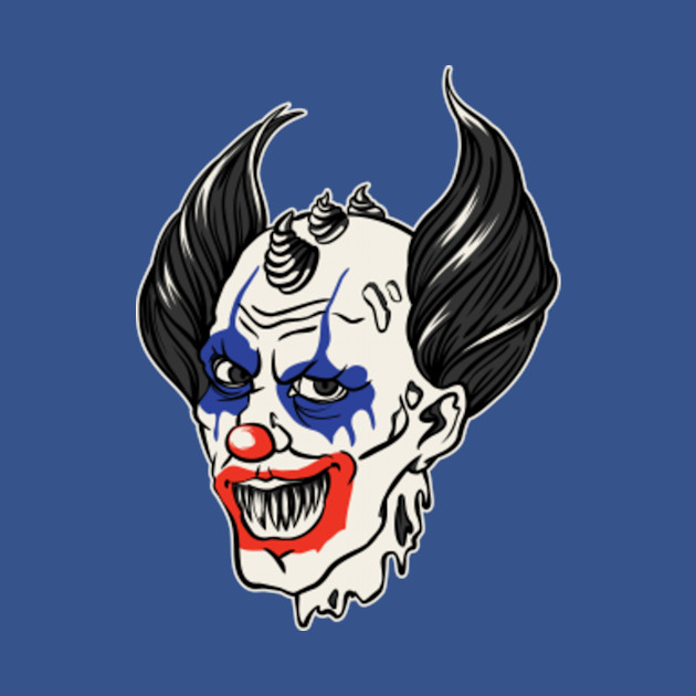 Disover Mad punk Joker Clown - Crazy Clown - T-Shirt