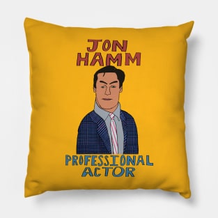 Jon Hamm Professional Actor Pillow