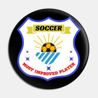 most improved player soccer Pin
