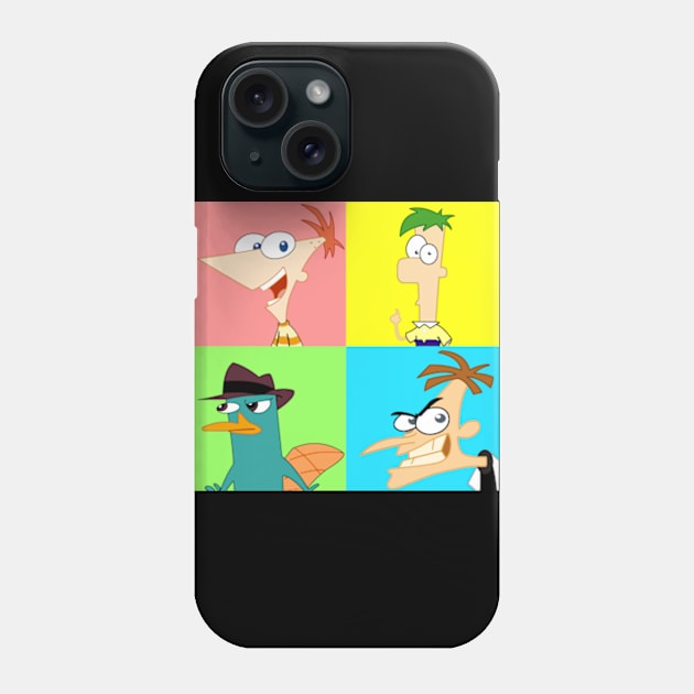 Phineas Ferb Pop Phone Case by LuisP96