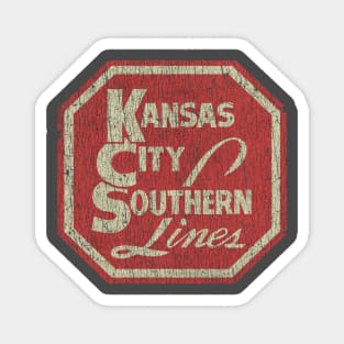 Kansas City Southern Lines 1887 Magnet