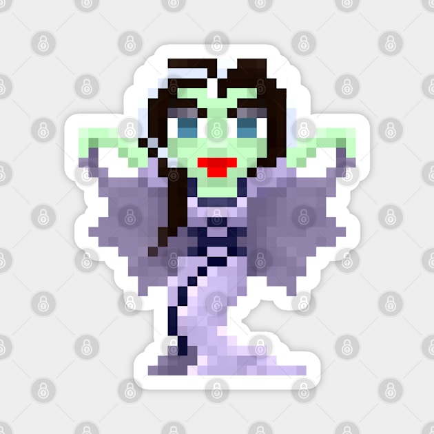 16-Bits Lily Magnet by badpun