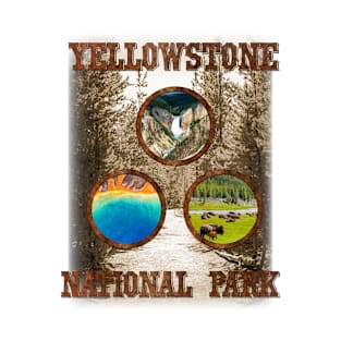 Yellowstone multi pic design T-Shirt