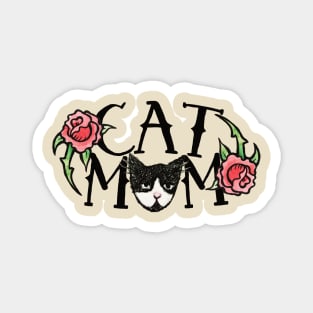 Cat Mom Magnet