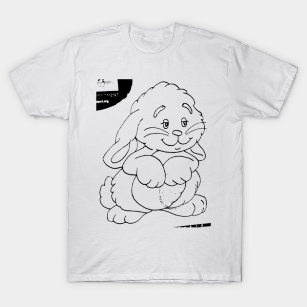 limited edition exclusive bunny outline bunny outline t shirt outline of bunny