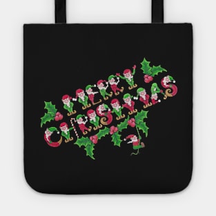 The ELFabet wishes you a MERRY CHRISTMAS! Tote