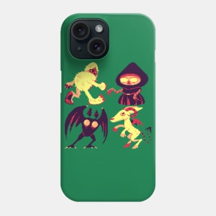 Pixel Cryptids Phone Case