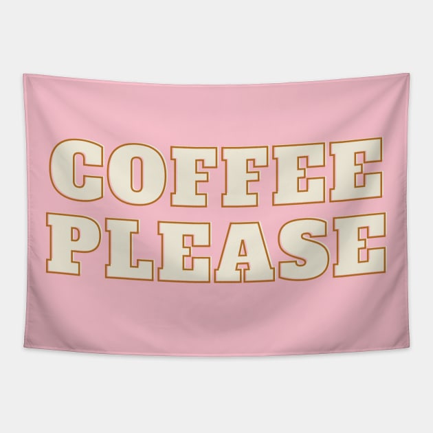 coffee please Tapestry by Lindseysdesigns