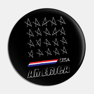 Celebrate America Pin