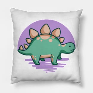 Cute Stegosaurus Dino Dinosaur Pillow