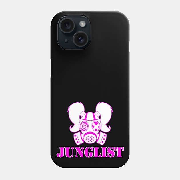 Gas Mask Girly Pink Phone Case by DJSK