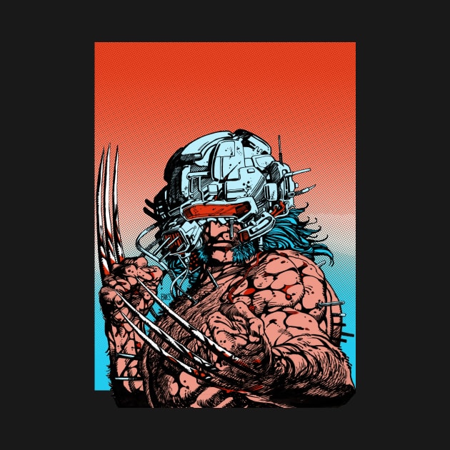 Weapon X Riso by SkipBroTees