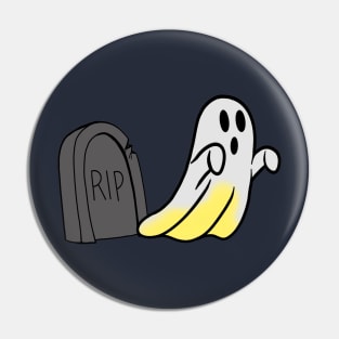 Graveyard Ghost Wrong Sheet Pin