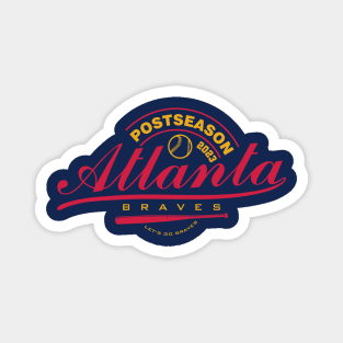 Braves Postseason 2023 Magnet