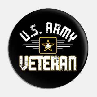 U.S. Army Veteran Gold Pin