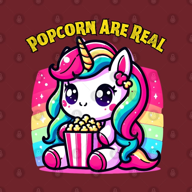 Popcorn Unicorn for Cinema lovers by Japanese Fever