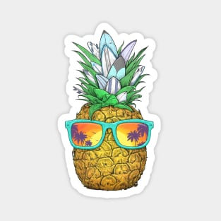 Surfer pineapple Magnet