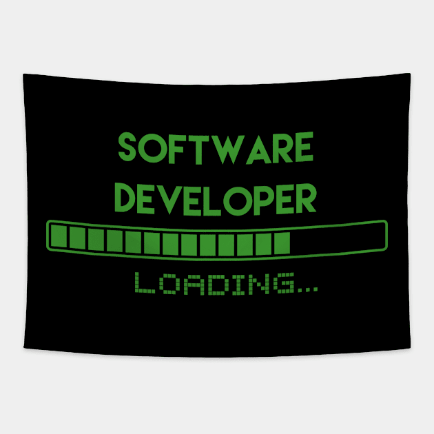 Software Developer Loading Tapestry by Grove Designs