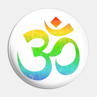 Aum - -- - Retro Style Design Pin