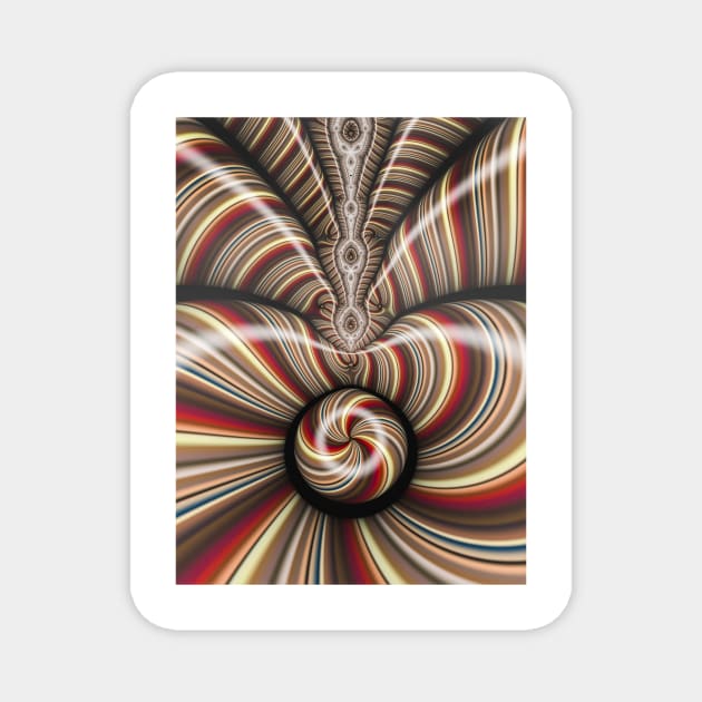 Fractal Knot Magnet by GrahamPrentice