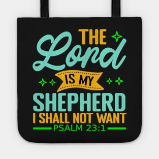 The Lord is my Shepherd Tote