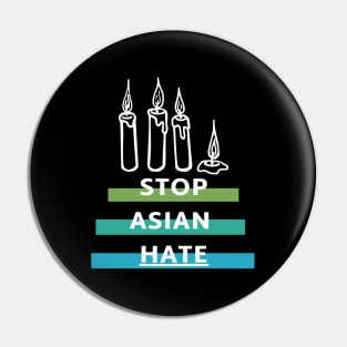 Stop Asians Hate AAPI Asian Lives Matter Pin