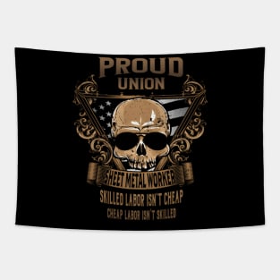 Union Sheet Worker Tapestry