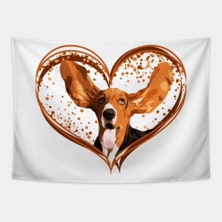 Basset Hound Tapestry